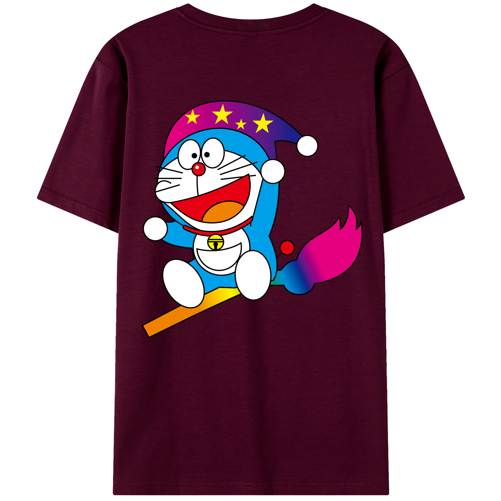 （画像用） ドラえもん Doraemon レディース半袖Tシャツ(バックプリント)